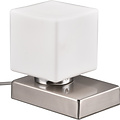 LED Table Lamp - Table Lighting - Trion Litt - E14 Fitting - Matte Nickel - Metal LED Table Lamp - Table Lighting - Trion Litt - E14 Fitting - Matte Nickel - Metal