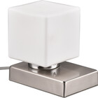 HLW LED LED Table Lamp - Table Lighting - Trion Litt - E14 Fitting - Matte Nickel - Metal