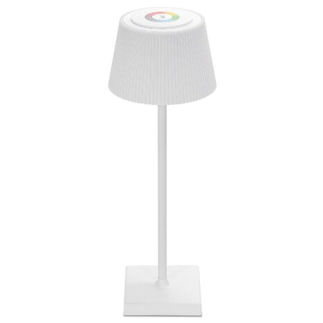 Dimbare LED Tafellamp met USB-oplaadfunctie, RGB & Touch - Draadloze LED Bureaulamp Dimbare LED Tafellamp met USB-oplaadfunctie, RGB & Touch - Draadloze LED Bureaulamp
