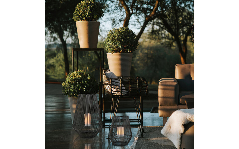 HLW LED LED Table Lamp with Solar Energy, Sensor & Round - Waterproof IP44