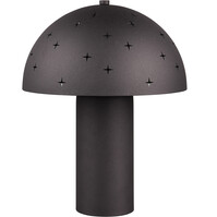 LED Table Lamp - Trion Ates - E14 Fitting - 1 light point - Max 28W - Matte Black - Metal