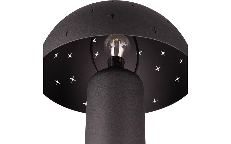 LEDVANCE LED Tafellamp - Trion Ates - E14 Fitting - 1 lichtpunt - Max 28W - Mat Zwart - Metaal LEDVANCE LED Tafellamp - Trion Ates - E14 Fitting - 1 lichtpunt - Max 28W - Mat Zwart - Metaal