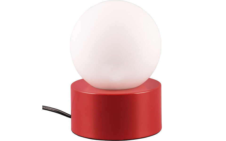 HLW LED LED Table Lamp - Trion Stenu - E14 Fitting - 1 light point - Max 25W - Red - Metal HLW LED LED Table Lamp - Trion Stenu - E14 Fitting - 1 light point - Max 25W - Red - Metal