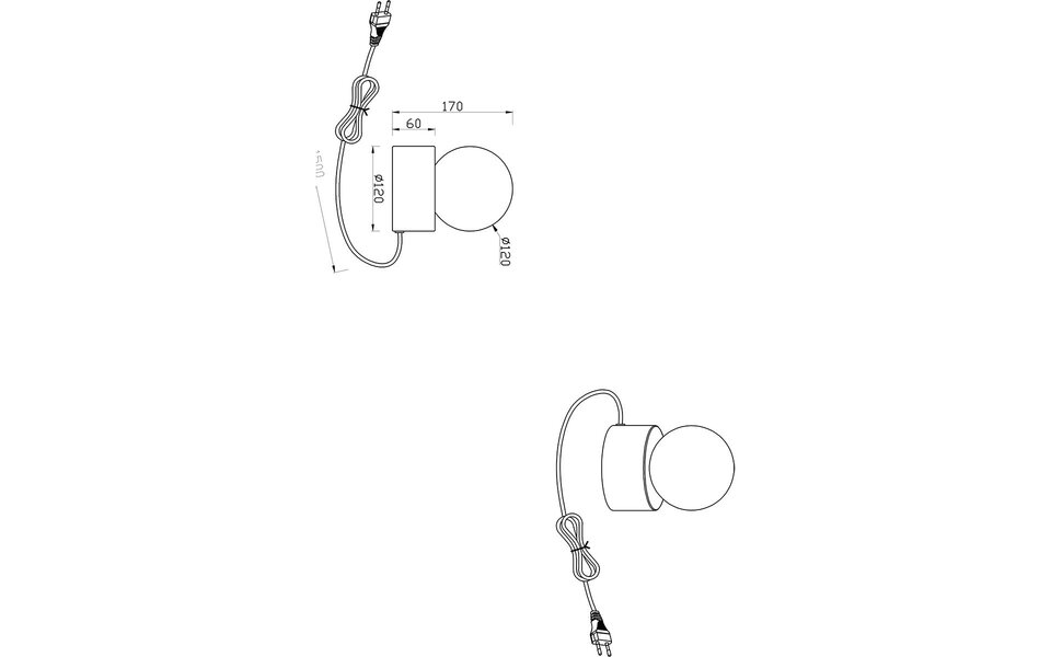 HLW LED LED Tafellamp - Trion Stenu - E14 Fitting - 1 lichtpunt - Max 25W - Roze - Metaal