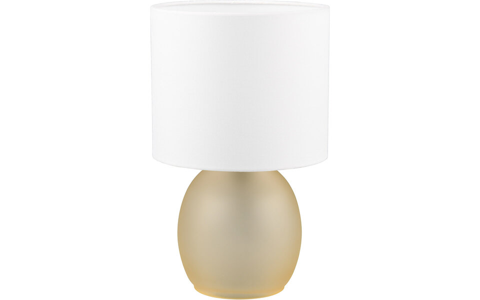 HLW LED LED Tafellamp - Tafelverlichting - Trion Alev - E14 Fitting - Rond - Amber - Glas HLW LED LED Tafellamp - Tafelverlichting - Trion Alev - E14 Fitting - Rond - Amber - Glas