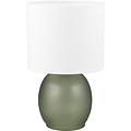 LED Table Lamp - Table Lighting - Trion Alev - E14 Fitting - Round - Green - Glass LED Table Lamp - Table Lighting - Trion Alev - E14 Fitting - Round - Green - Glass