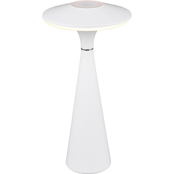 HLW LED Stijlvolle LED Tafellamp & Witte met Stoffen Kap en 2W LED HLW LED Stijlvolle LED Tafellamp & Witte met Stoffen Kap en 2W LED