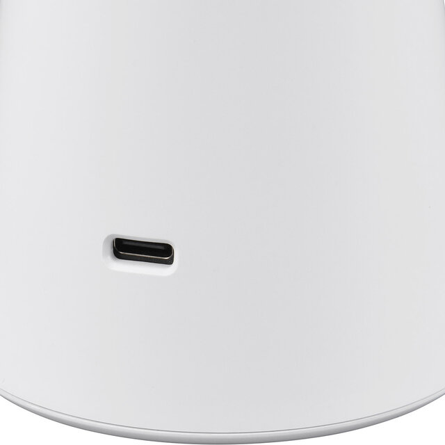 HLW LED LED Tafellamp - Trion Rezo - 2W - Aanpasbare Kleur - Oplaadbare batterijen - Mat Wit - Kunststof