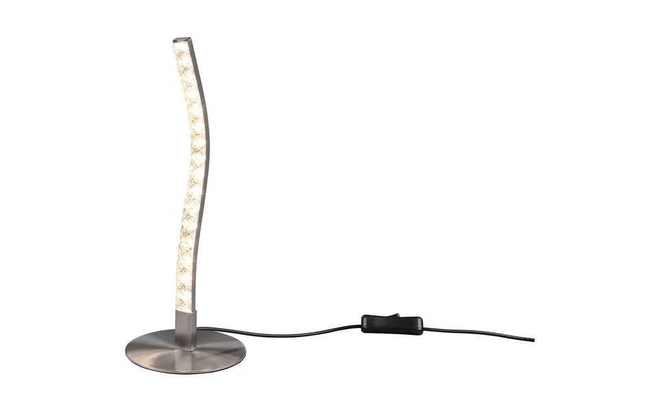 HLW LED LED Table Lamp - Trion Ivel - 3.5W - Warm White 3000K - 1 light source - Matte Nickel - Metal