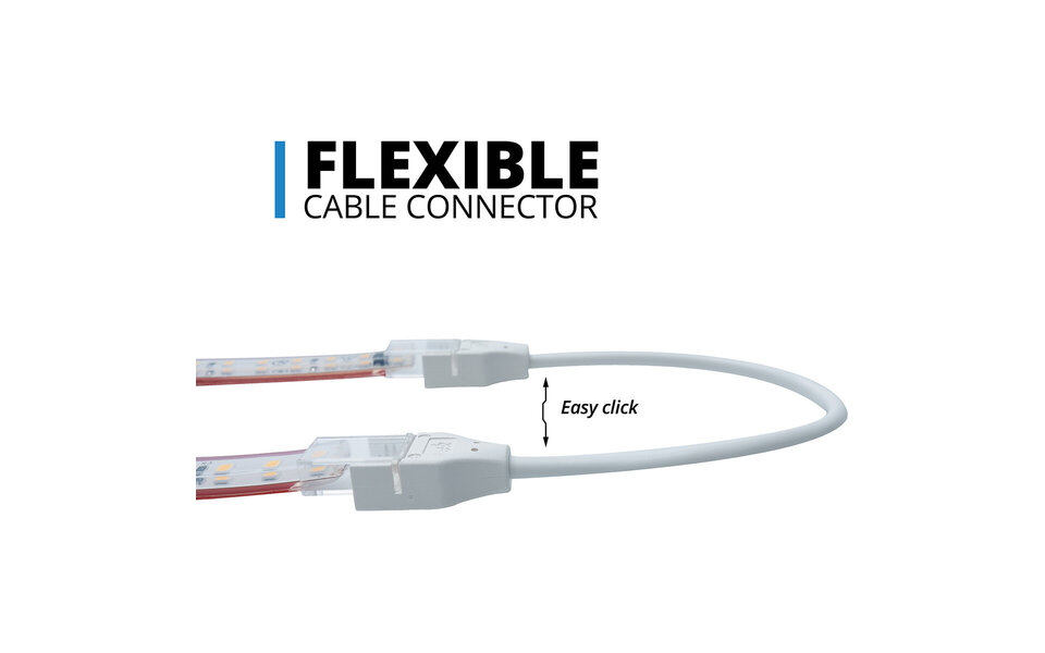 Velvalux Dimmable LED Strip 5m - Bright Cool White 6000K, Waterproof