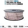 Velvalux Dimmable LED Strip 50 Meters Warm White 3000K Waterproof IP67