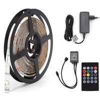 LED strip RGB Muziek Sync - Waterdicht IP65, 12V Veilig