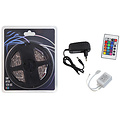 Dimbare LED Strip Set RGB - 5 Meter, 150 LEDs, Afstandsbediening