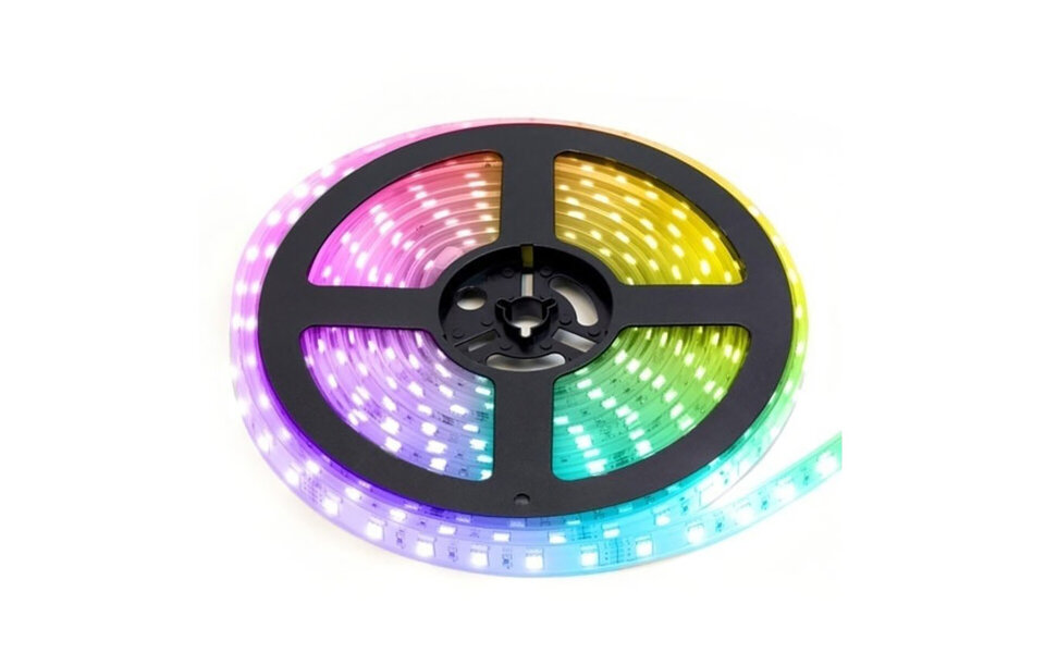 HLW LED Dimmable LED Strip Set RGBW - 5 Meters - 300 LEDs - Remote Control HLW LED Dimmable LED Strip Set RGBW - 5 Meters - 300 LEDs - Remote Control