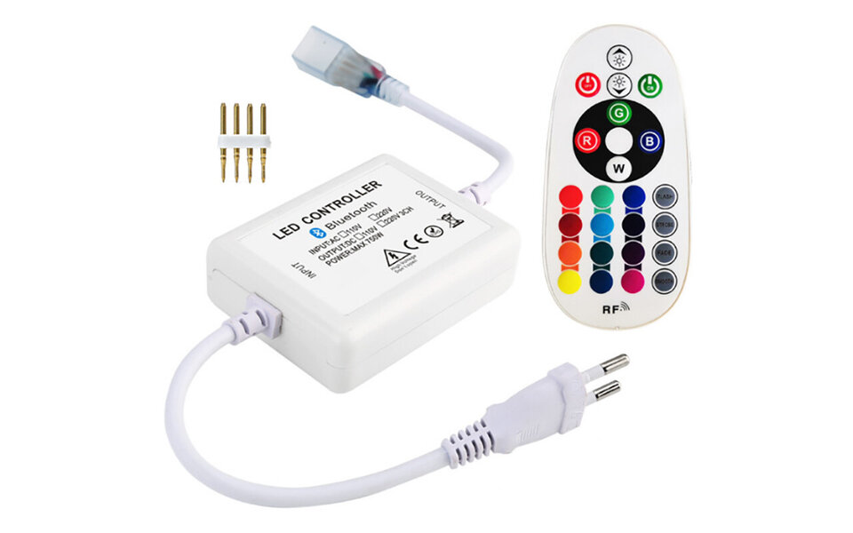 HLW LED Smart Dimmable LED Strip Set 50m - RGB, Waterproof IP65 HLW LED Smart Dimmable LED Strip Set 50m - RGB, Waterproof IP65