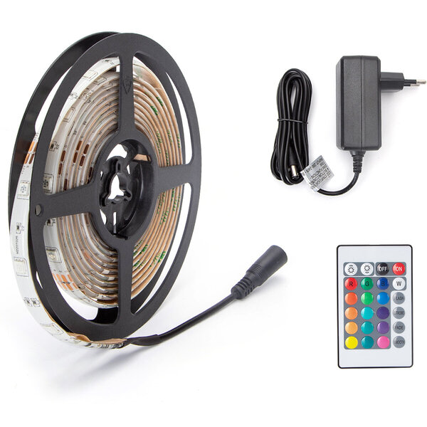 HLW LED LED strip RGB Waterdicht IP65 - Aigi Stippi 3m HLW LED LED strip RGB Waterdicht IP65 - Aigi Stippi 3m