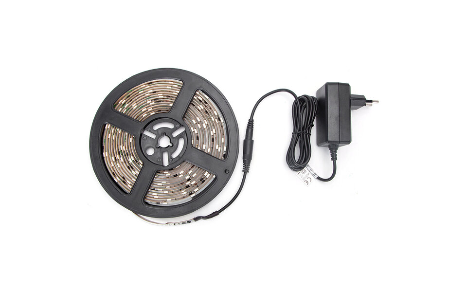 HLW LED LED Strip Set Digitaal RGB 5m Waterdicht IP65 12V
