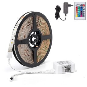 Smart LED Strip Aigi - Dimbaar RGB 5 meter WiFi LED lamp Smart LED Strip Aigi - Dimbaar RGB 5 meter WiFi LED lamp