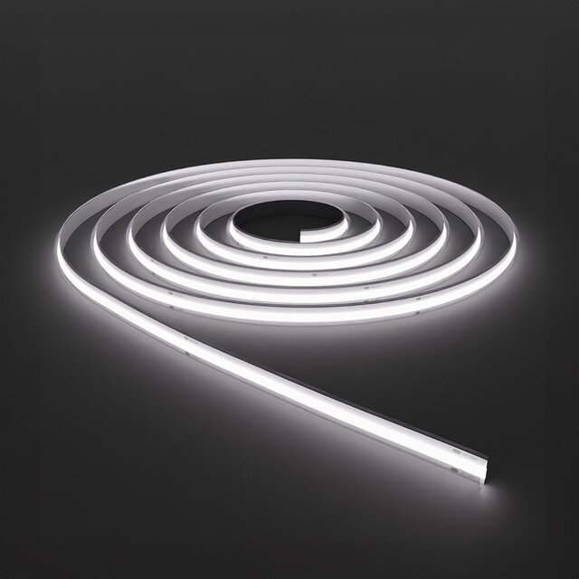 HLW LED Waterdichte LED strip met COB LED, Koud Wit 6000K HLW LED Waterdichte LED strip met COB LED, Koud Wit 6000K