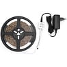 Dimbare 5 meter lange waterdichte LED strip in warm wit 3000K met 18W vermogen en 1200 lumen lichtopbrengst
