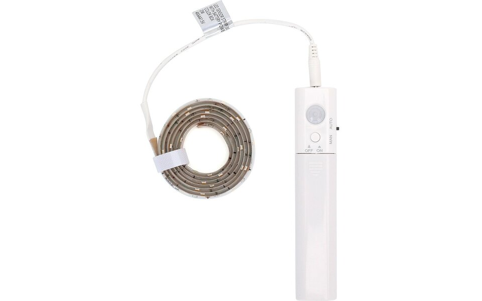 HLW LED LED Strip Set met Sensor - Warm Wit 3000K - Batterij Voeding
