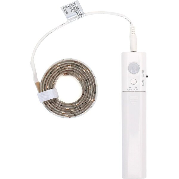 HLW LED LED Strip Set met Sensor - Warm Wit 3000K - Batterij Voeding HLW LED LED Strip Set met Sensor - Warm Wit 3000K - Batterij Voeding