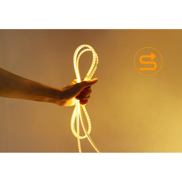 HLW LED LED Strip 50m - Warm Wit 3000K - IP65 Waterdicht