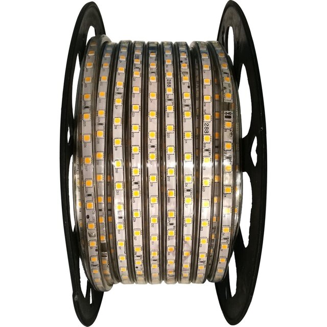 lange flexibele LED strip 50 meter warm wit 3000K dimbaar waterdicht IP65 350W 12500 lumen lange flexibele LED strip 50 meter warm wit 3000K dimbaar waterdicht IP65 350W 12500 lumen