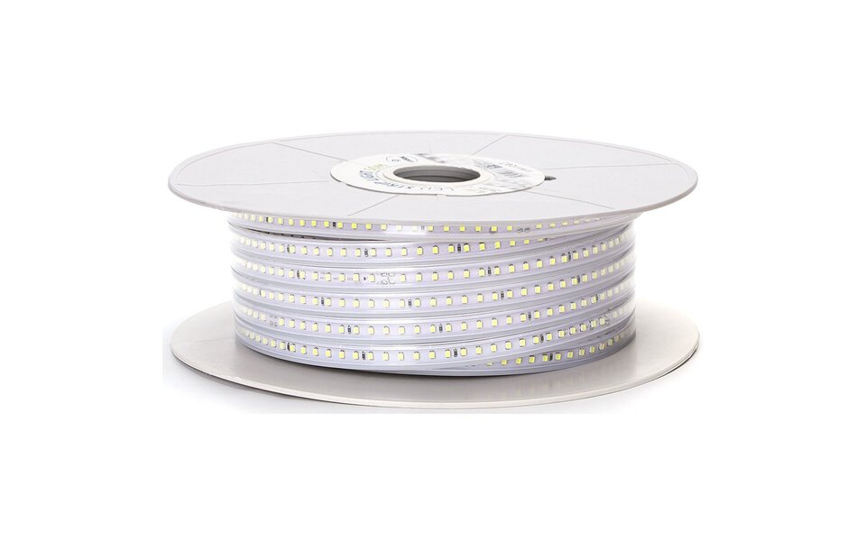HLW LED LED Strip Aigi Stribo 50m - Waterdicht & Koud Wit 6500K HLW LED LED Strip Aigi Stribo 50m - Waterdicht & Koud Wit 6500K