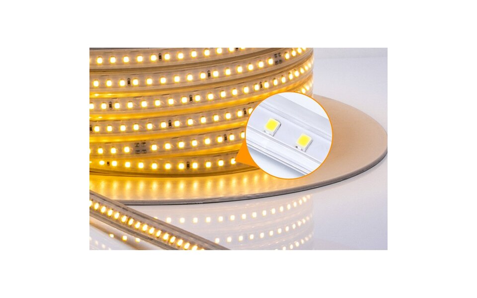 HLW LED LED Strip Aigi Stribo 50m - Waterproof & Cool White 6500K HLW LED LED Strip Aigi Stribo 50m - Waterproof & Cool White 6500K