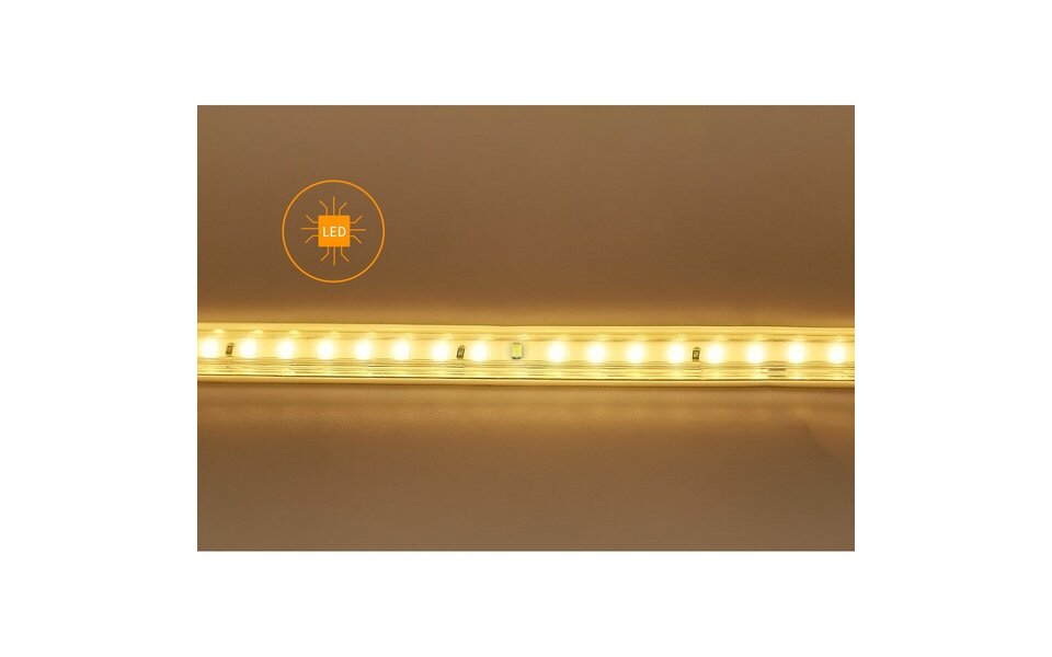 HLW LED LED Strip Aigi Stribo 50m - Waterdicht & Koud Wit 6500K HLW LED LED Strip Aigi Stribo 50m - Waterdicht & Koud Wit 6500K