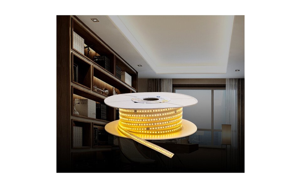 HLW LED LED Strip Aigi Stribo 50m - Waterproof & Cool White 6500K HLW LED LED Strip Aigi Stribo 50m - Waterproof & Cool White 6500K
