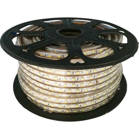 LED Strip Aigi Strabo 50m - Waterdicht IP65 Koud Wit 6500K LED Strip Aigi Strabo 50m - Waterdicht IP65 Koud Wit 6500K