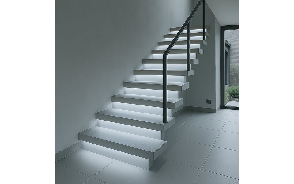 Velvalux Velvalux Dimbare LED Trapverlichting Set met Bewegingssensor 6000K