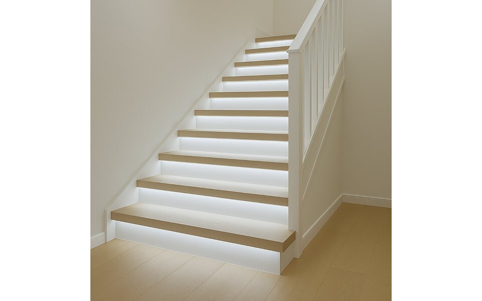 Velvalux Velvalux Dimmable LED Stair Lighting Set with Motion Sensor 6000K