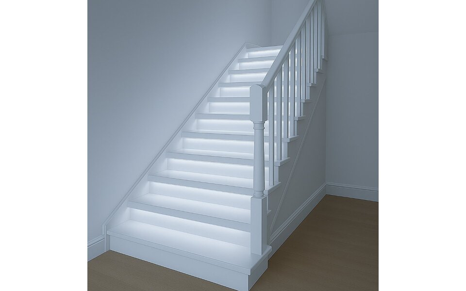 Velvalux Velvalux Dimmable LED Stair Lighting Set with Motion Sensor 6000K