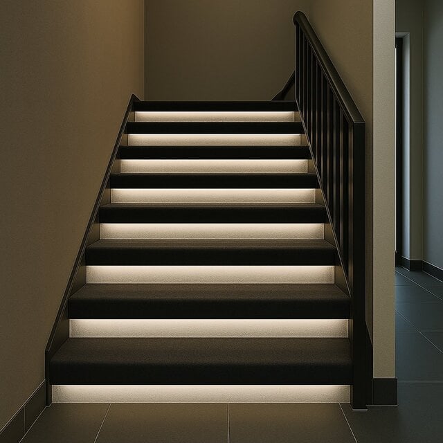 Velvalux Velvalux Dimbare LED Trapverlichting Set met Bewegingssensor 6000K