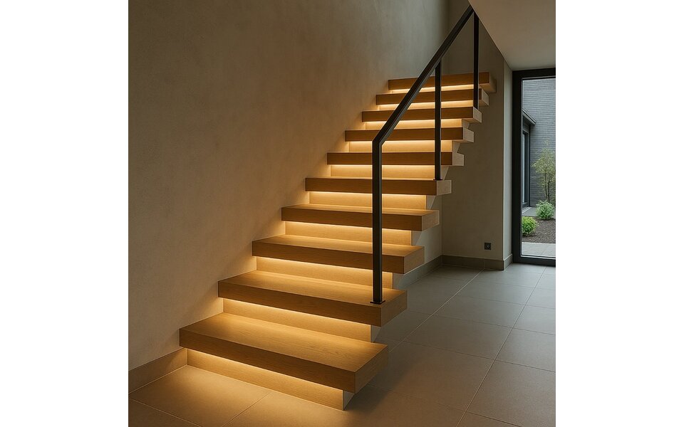 Velvalux Velvalux Dimmable LED Stair Lighting Set Warm White 3000K