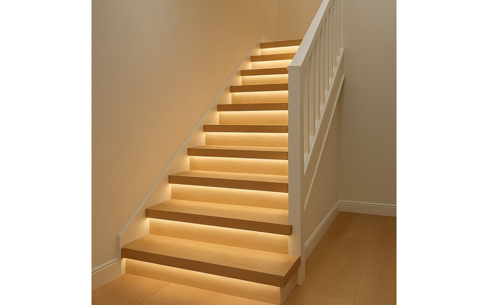 Velvalux Velvalux Dimmable LED Stair Lighting Set Warm White 3000K