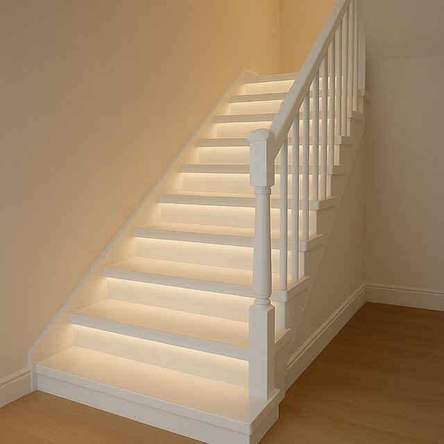 Velvalux Velvalux Dimmable LED Stair Lighting Set Warm White 3000K