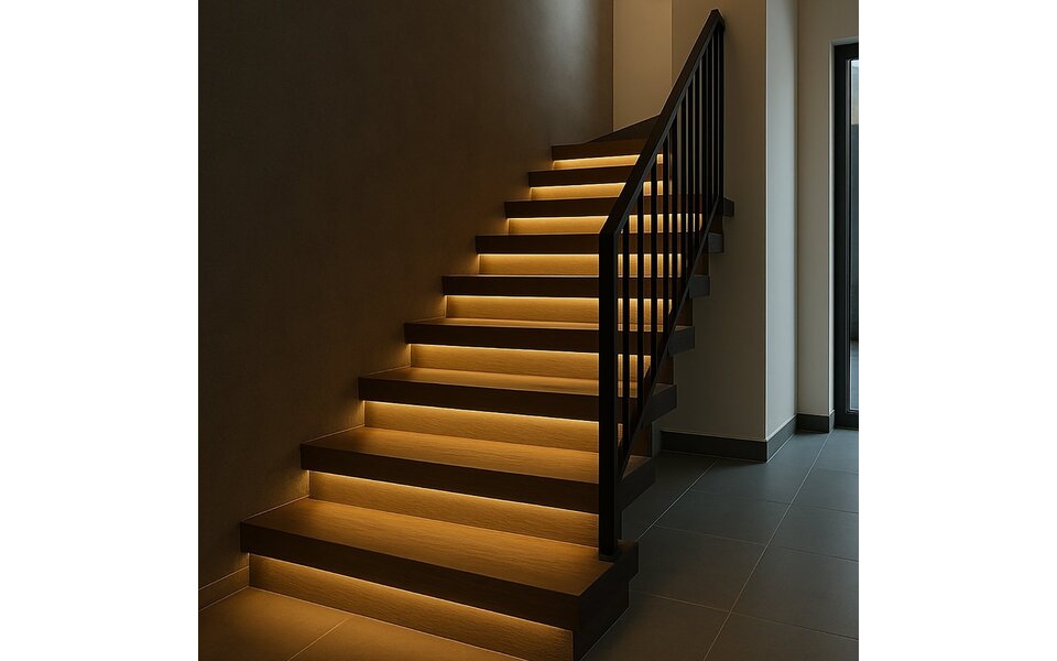 Velvalux Velvalux Dimmable LED Stair Lighting Set Warm White 3000K