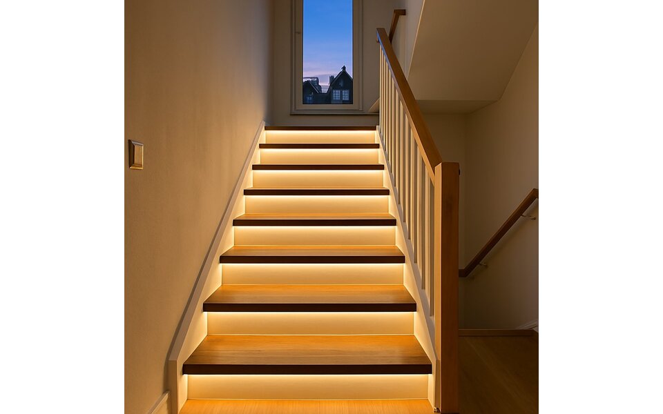 Velvalux Velvalux Dimbare LED Trapverlichting Set Warm Wit 3000K Velvalux Velvalux Dimbare LED Trapverlichting Set Warm Wit 3000K