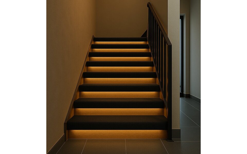 Velvalux Velvalux Dimmable LED Stair Lighting Set Warm White 3000K