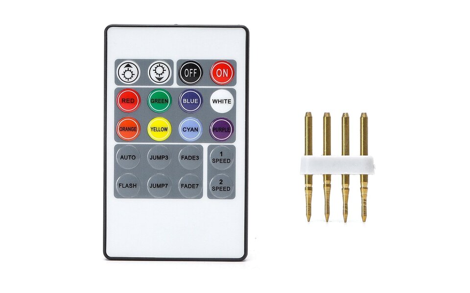 HLW LED Dimbare LED Strip Afstandsbediening Set 600W RGB - 10m Bereik HLW LED Dimbare LED Strip Afstandsbediening Set 600W RGB - 10m Bereik