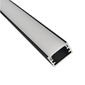 Velvalux Zwart Aluminium Profiel voor LED strip Trapverlichting