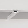 Zilver aluminium LED strip profiel Velvalux Profi 1 meter lang 24,7 mm breed 7 mm dik inbouwmodel Zilver aluminium LED strip profiel Velvalux Profi 1 meter lang 24,7 mm breed 7 mm dik inbouwmodel