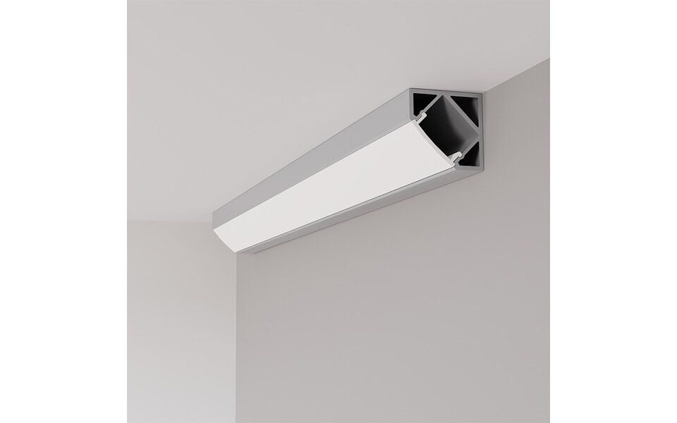 Velvalux LED Strip Profile Velvalux Profi - Adjustable Corner Profile 1m