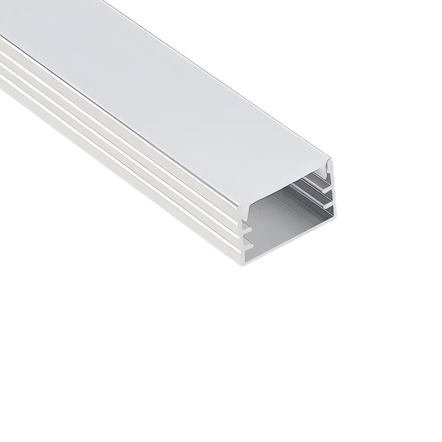 Velvalux Aluminium Profiel Zilver voor LED strip Trapverlichting Lichtbronnen