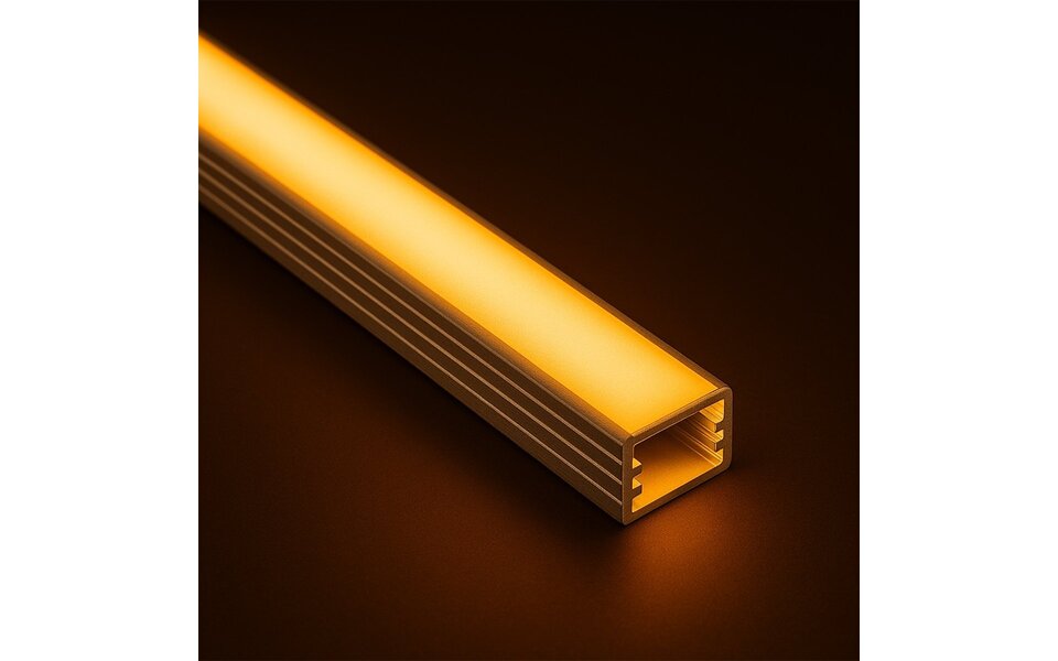 Velvalux Velvalux Aluminum Profile Silver for LED Strip Stair Lighting