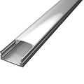 LED Strip Profiel Velvalux Profi - Zilver Aluminium 1m